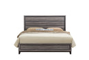 KATE FOIL GREY KING BED, DRESSER, MIRROR, NIGHTSTAND - Furniture Center (NY)