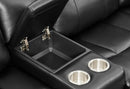 UM02 BLACK SECTIONAL - Furniture Center (NY)