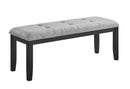 D1319 LT GREY BENCH - Furniture Center (NY)