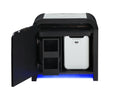BECKETT WHITE/BLACK NIGHTSTAND WITH LED, COOLER AND SPEAKER - Furniture Center (NY)