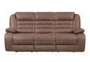 U2250 BROWN RECLINING SOFA - Furniture Center (NY)