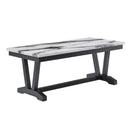 T1319 BLK/WHT COFFEE TABLE