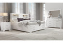 JORDYN WHITE QUEEN BED GROUP - Furniture Center (NY)