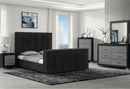 SERENITY/EMMA ONYX QUEEN BED GROUP - Furniture Center (NY)