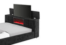 SERENITY/EMMA ONYX QUEEN BED GROUP - Furniture Center (NY)