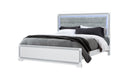 SOLEIL WHITE KING BED - Furniture Center (NY)