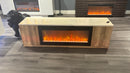 MAYA NATURAL 71" ENTERTAINMENT UNIT WITH SPEAKER - Furniture Center (NY)