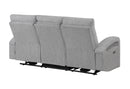 U6611 GREY 15 POWER RECLINING SOFA WITH LED - Furniture Center (NY)