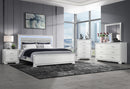 SOLEIL WHITE QUEEN BED GROUP - Furniture Center (NY)