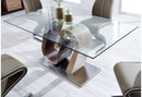 D4126N DINING TABLE AND 6 DINING CHAIRS