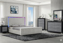ELIAS/EMMA REGULAR FB BLACK KING BED GROUP - Furniture Center (NY)