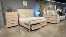 MARIAH BEIGE FULL BED GROUP - Furniture Center (NY)