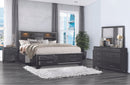 JORDYN GREY QUEEN BED GROUP - Furniture Center (NY)