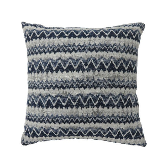 Lindy Navy 22" X 22" Pillow (2/CTN) - Furniture Center (NY)