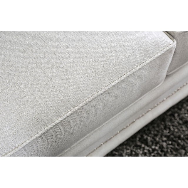 Ilse Off-White/Blue Sofa - Furniture Center (NY)