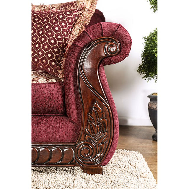 Tabitha Sofa Brown - Furniture Center (NY)