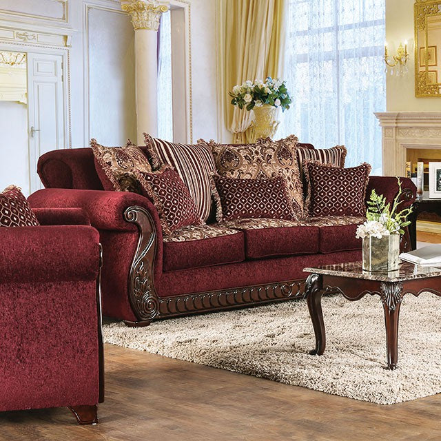 Tabitha Sofa Brown - Furniture Center (NY)