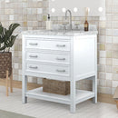Reston Vanity with Top/ Sink - Furniture Center (NY)
