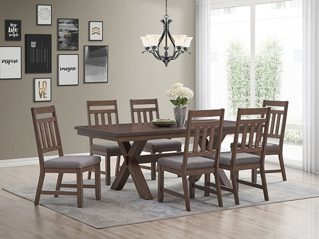 Pottsville 7 Pc. Dining Set - Furniture Center (NY)