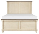 Homelegance Weaver Queen Panel Bed in Antique White 1626-1* image