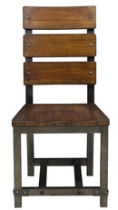 Homelegance Holverson Side Chair in Rustic Brown (Set of 2) image