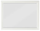 Homelegance Cotterill Mirror in Antique White 1730WW-6 image