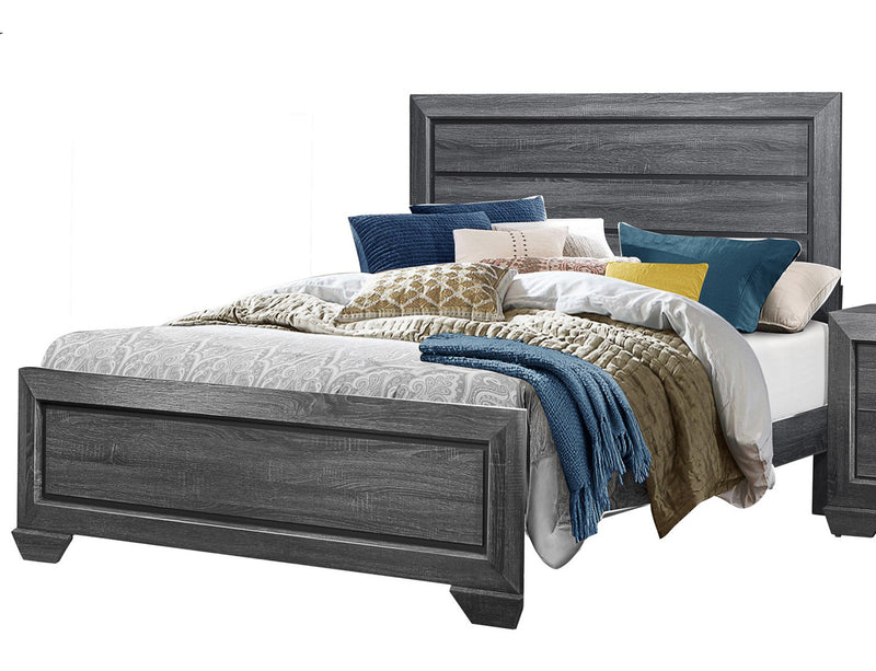 Homelegance Beechnut Queen Panel Bed in Gray image