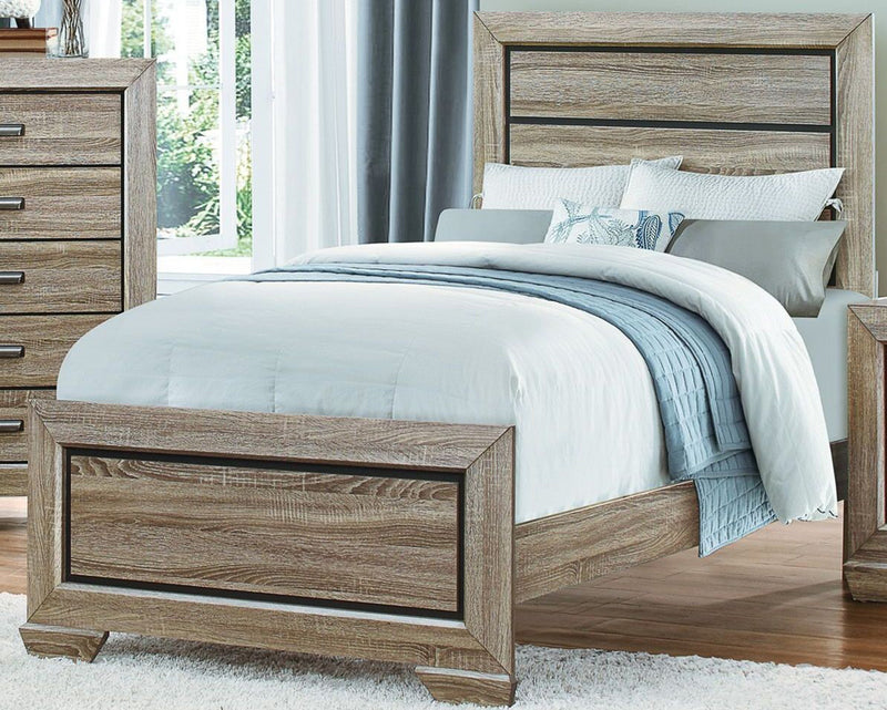 Homelegance Beechnut Twin Bed in Natural image