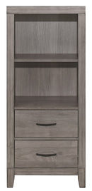 Homelegance Woodrow Pier/Tower Nightstand in Gray 2042NB-10 image