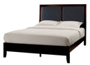 Homelegance Edina Queen Panel Bed in Espresso-Hinted Cherry image