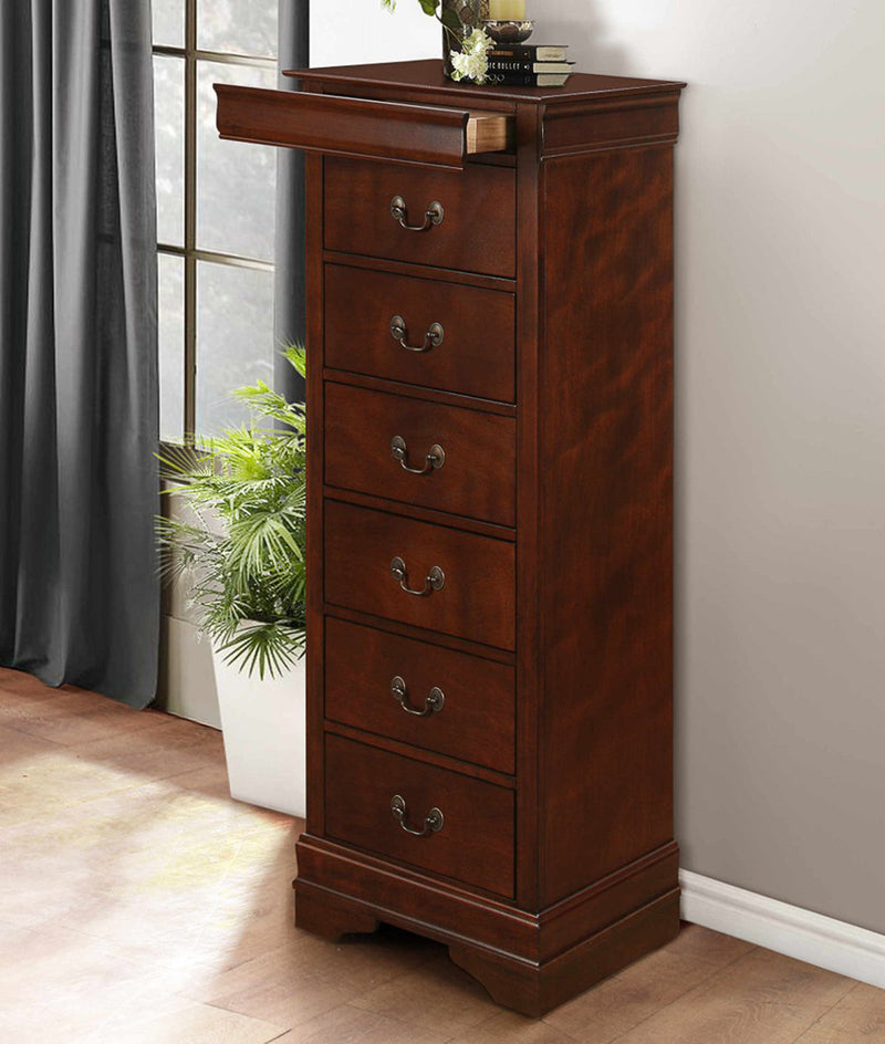 Homelegance Mayville Lingerie Chest in Brown Cherry 2147-12 Homelegance Mayville Lingerie Chest in Brown Cherry 2147-12