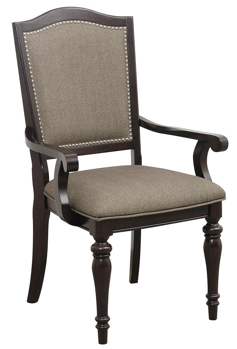 Homelegance Marston Arm Chair in Dark Cherry (Set of 2) image