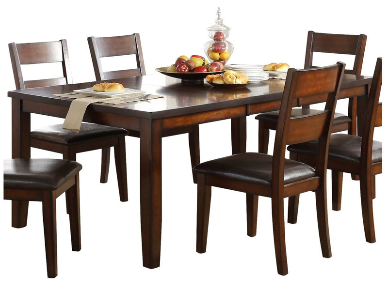 Homelegance Mantello Dining Table in Cherry 5547-78 image