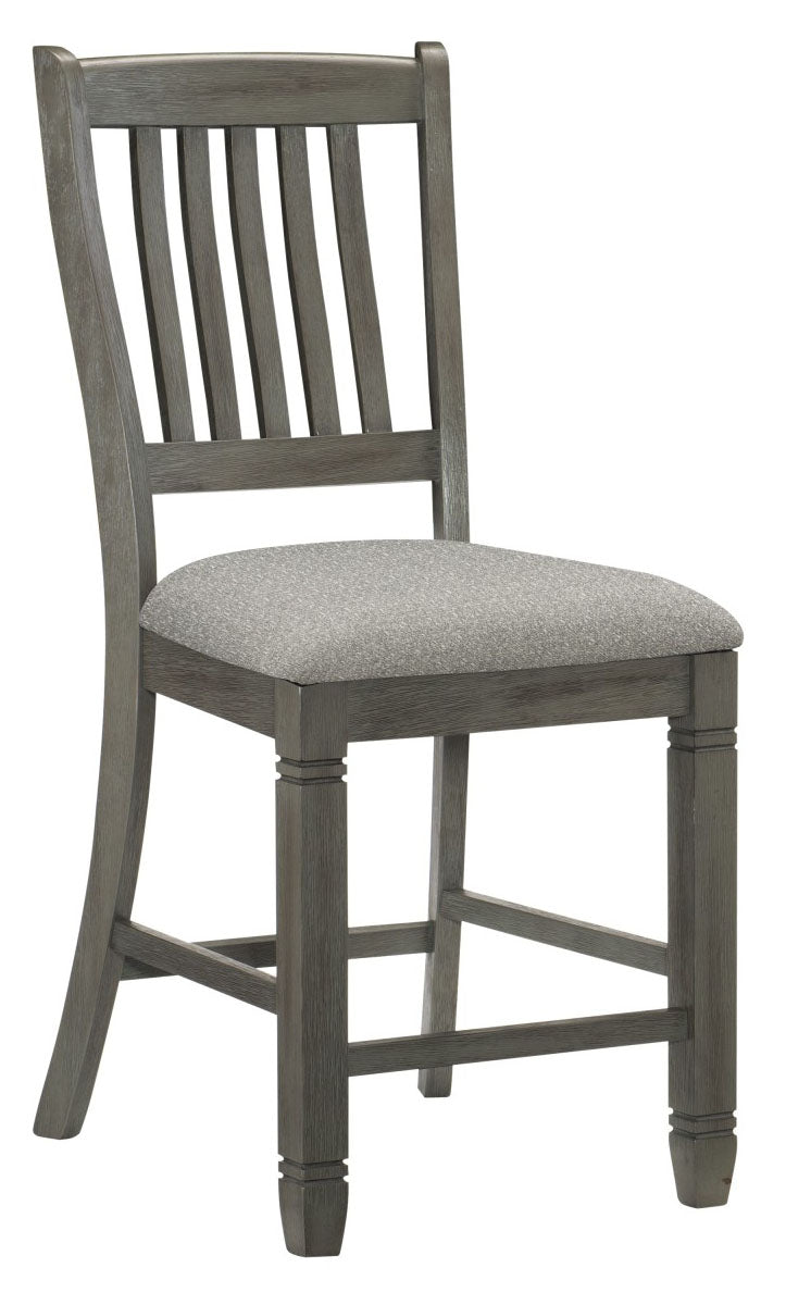 Homelegance Granby Counter Height Chair in Antique Gray (Set of 2) image