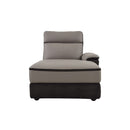 Homelegance Furniture Laertes Right Side Chaise in Taupe Gray 8318-5R image
