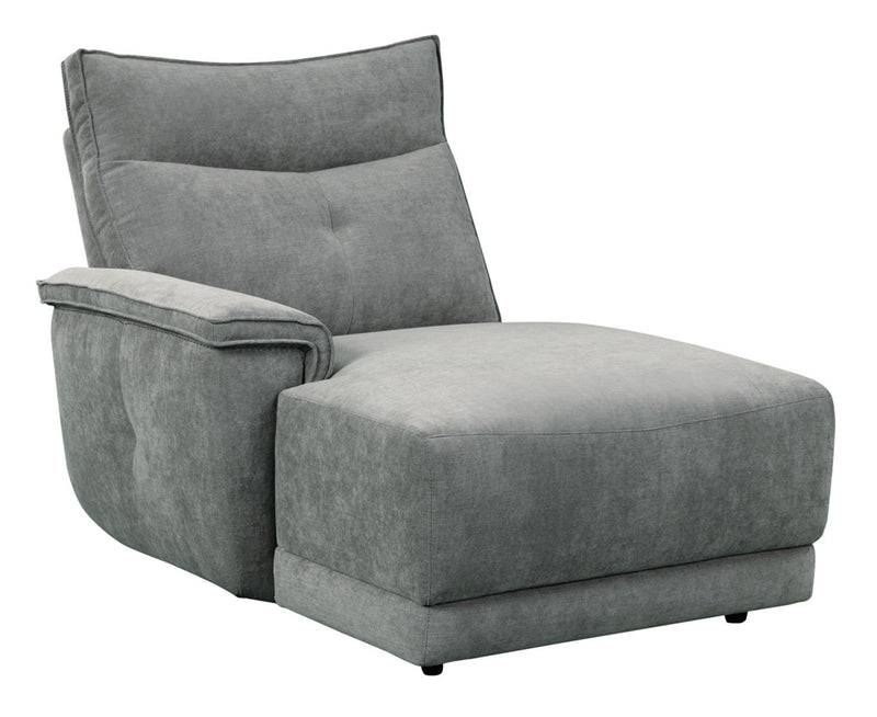 Homelegance Furniture Tesoro Left Side Chaise in Dark Gray 9509DG-5L image