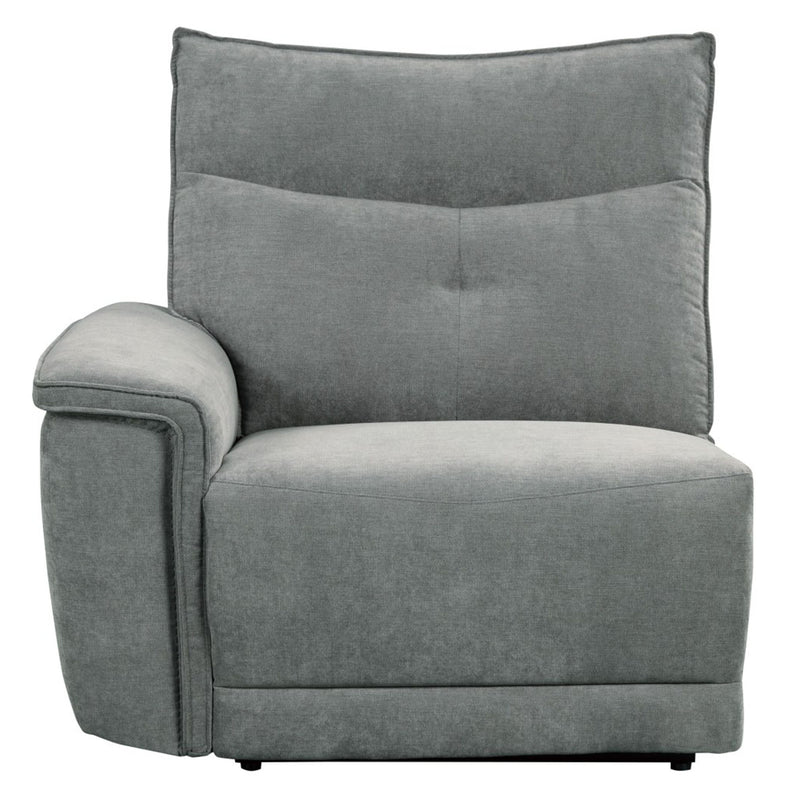 Homelegance Furniture Tesoro Power Left Side Reclining Chair in Dark Gray 9509DG-LRPWH image