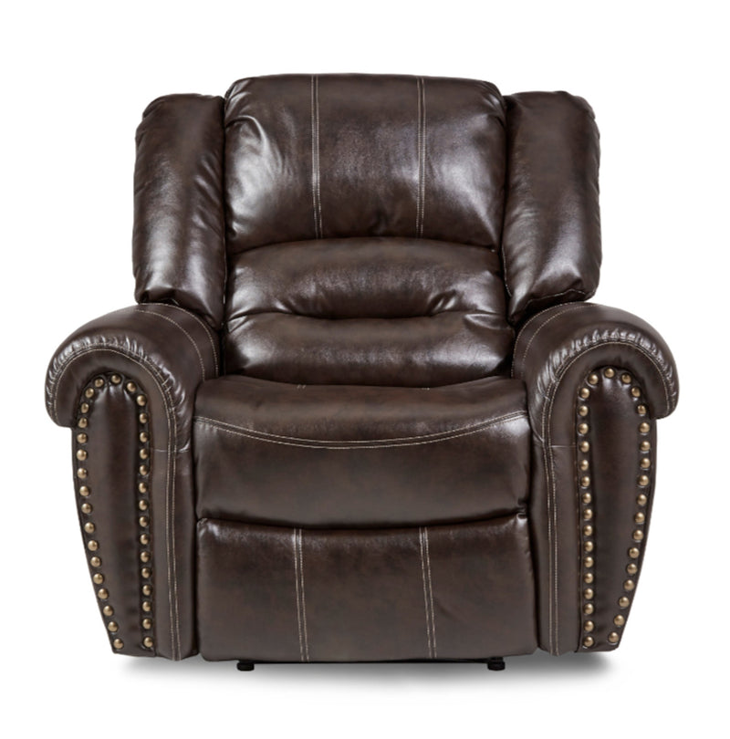 Homelegance Furniture Center Hill Glider Reclining Chair in Dark Brown 9668BRW-1 image