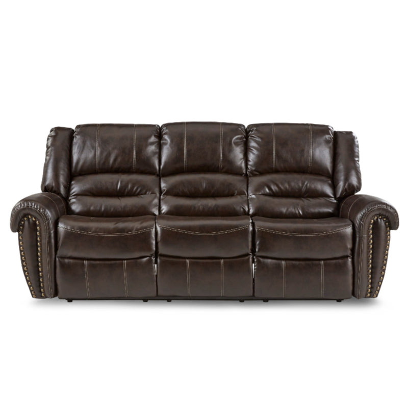 Homelegance Furniture Center Hill Double Reclining Sofa in Dark Brown 9668BRW-3 image