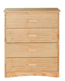 Homelegance Bartly 4 Drawer Chest in Natural B2043-9 image