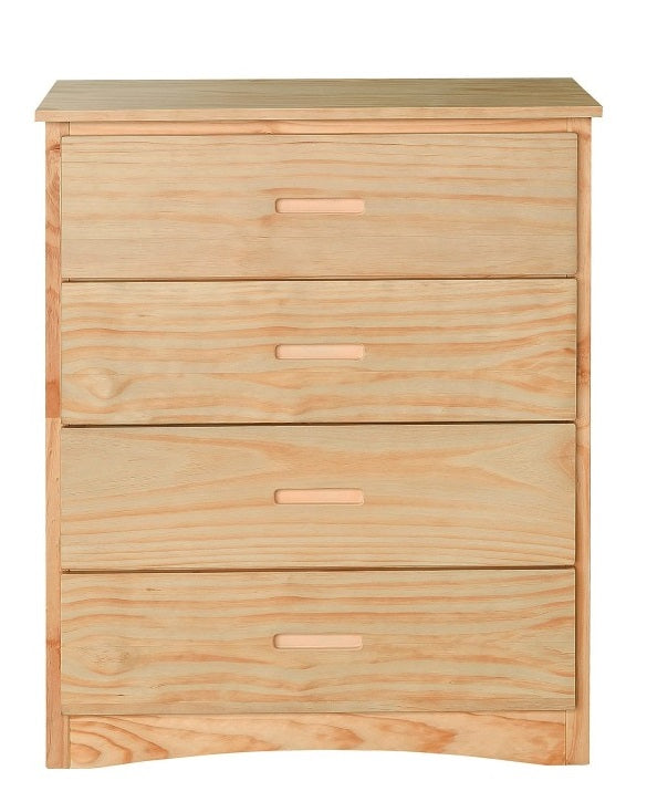 Homelegance Bartly 4 Drawer Chest in Natural B2043-9 image