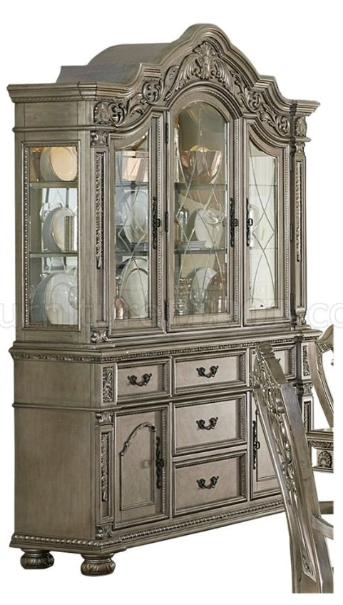 Homelegance Catalonia Buffet and Hutch in Platinum Gold 1824PG-50* image