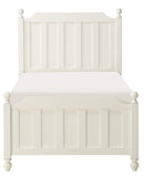 Homelegance Wellsummer Twin Panel Bed in White 1803WT-1* image